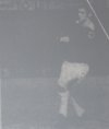 1674 07.12.74 Telfer v Leicester (A) George Telfer's snap shot rolls into the Leicester net to...JPG