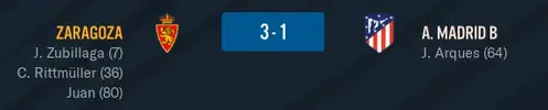 Athletico Madrid B result.webp